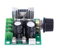 Respicefinem 10A Motor Speed Controller Governor Module Switch Advanced Technology High Efficiency Large Torque Small Heat Generation Suitable for Controlling Motors with 12V