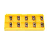 Respicefinem 10pcs APMT1135PDEr h2 VP15TF Carbide Inserts Blades High Strength High Toughness Stable Durable Suitable for Processing Cast Iron Stainless Steel and