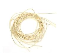 Respicefinem 15mm Glossy Copper Gimp String Wire for Embroidery Jewelry Making DIY Craft Stitching and Sewing Projects (Sand Gold)