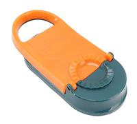 Respicefinem 2 in 1 Manual Dumpling Maker Kitchen Dumpling Making Tool Household Multifunctional Dumpling Mold (Orange)