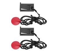 Respicefinem 2 Pcs Universal Magnet Safety Key For Treadmills Compact Design And Easy To Operate Protect Your Safety During Running