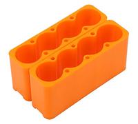 Respicefinem 2PCS Industrial Plastic Adjustable Battery Pack Spot Welding Fixing Clamp Ideal For Securing Batteries During Spot Welding With Optional 4 Section 6 Section 8 (4 Sections)