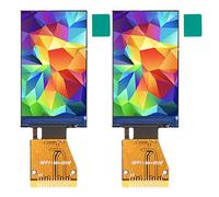 Respicefinem 2pcs LCD Display Module with ST7789V Driver Clear Flicker- Bright Color Low Power Consumption for STM32 and Other Controller Boards (0.14 In)