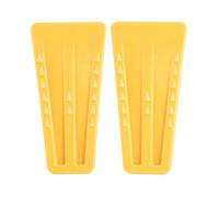 Respicefinem 2PCS Plastic Felling Wedges Wear Resistant and Reusable Tree Cutting Wedges Ideal for Forestry and Logging Approx 14.2x4.5x2.5cm Weight About 256g