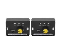 Respicefinem 2PCS RC Servo Tester Manual Speed Regulation And MCU Control Servo Consistency Master Ideal For Testing Electronic Governors Or Motors With DC4.8-6V Power Supply