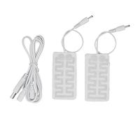 Respicefinem 2Pcs USB Heating Film 3 5x1 8in Carbon Fibre Soft Safe and Machine Washable Electric Heating Pad Ideal for Gloves Socks Shoes Providing Warmth in Cold Weather