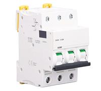 Respicefinem 3P 400V Miniature Circuit Breaker With DIN Rail Mount For Low Voltage Overload And Short Circuit Protection In Residential And Commercial Electrical Systems (C32A(32A))