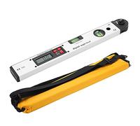 Respicefinem 400mm Spirit Level Folding Digital Display Angle Ruler Electronic Level Digital Angle Finder Protractor with Easy to Read Illuminated Rotating Flip Display Robust Hous