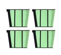 Respicefinem 4pcs Horse Leg Protector Protective Horse Leg Breathable Mesh Horse Boots For Stall And Pasture Green (Green)