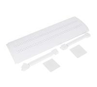 Respicefinem Air Conditioner Deflector Windproof Baffle Retractable Anti Direct Blowing Cold Preserves Appliance Integrity Ensures Comfortable Sleep Suitable for Split Window Wall (Hollow Waterproof
