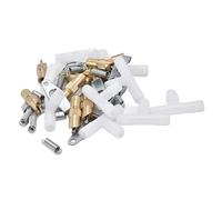 Respicefinem Automatic Nipple Drinker Feeder 10 Pcs Watering System For Rabbits Rodents Guinea Pigs Ferrets Poultry And Small Animals Use With Durable Copper Plastic Stainless