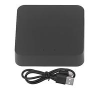 Respicefinem Bluetooth Gateway Wireless Hub For Tuya App Remote Voice Control Lock Compatible With Home Black