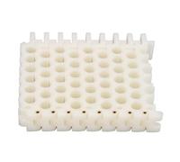 Respicefinem Cable Dresser Organizing Tool Premium Solution for Home and Office Cable Management with 9mm Hole for Cat5 Cat6 Cat7 Cables Made of Abs and Copper (6x8 Holes)