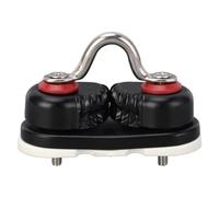 Respicefinem Cam Cleat Rope Cleat Aluminum Alloy Ball Bearing Fast Entry Cam Cleat With Guide Ring For Sailing Sailboat Kayak Canoe Dinghy