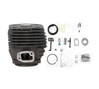 Respicefinem Chainsaw Cylinder Assembly Kit High Performance Garden Chainsaw Replacement Part Fit for Husqvarna 288XP 181 281 288 Models