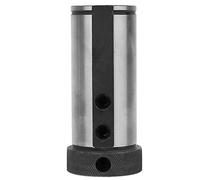 Respicefinem CNC Lathe Parts Tool Holder Bushing Turning Tool Sleeve for Center Drill High Rigidity Long Blade Life Convenient Clamping Automatic Centering Suitable for Various (D25-6)