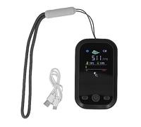 Respicefinem CO2 Detector NDIR Sensing Type Portable Air Quality Monitor With Precise Sensitive Sensor High Definition Screen Security Alarm And High Performance Suitable For (Black)