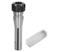Respicefinem Collet Chuck Milling Holder Straight Shank Spring Chuck CNC Lathe Tool Holder for Deep Machining with 40CR Material High Hardness and Stable Structure Suitable for