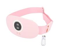 Respicefinem Cordless Heating Pad 7 Message Mode Electric Graphene Menstrual Heat Belly Wrap Belt Ideal for Home Driving Office with 5 Adjustable Temperature Levels Ranging from