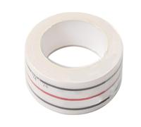 Respicefinem Diagonal Seam Tape Roll 1/4in for Sewing Machine - Reusable Quilting Guide with Red Stitch Line for Accurate Straight & Diagonal Seams