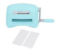 Respicefinem DIY Die Cutting Machine Hand Crank Embossing Machine Ideal for Craft Art Projects with Versatile Material Compatibility Sturdy Portable Design Built in Suction System