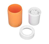 Respicefinem Dog Cleaner Semi Automatic Portable Dog Foot Washing Cup for Pets Cats and Dogs Grey Quality Environmentally Friendly Plastic 360 Degree Cleaning Easy To Use Keeps (Orange)