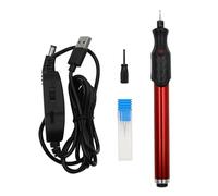 Respicefinem Electric Engraving Pen Portable and Easy to Use Suitable for Various Materials Such As Wood Metal Glass Plastic Jewelry with USB Adjustable Speed Ideal for Artistic