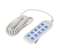 Respicefinem Electric Recliner Chair Remote Control - 8 Pin 5 Replacement Controller with IP66 Rating & Magnetic Stage for Height Adjustment - Compatible with Electric Bed Chairs & Riser Recliners