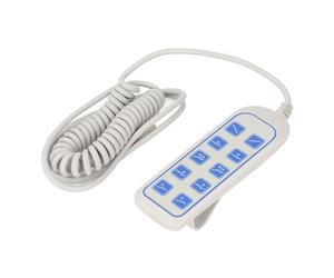 Respicefinem Electric Recliner Chair Remote Control - 8 Pin 5 Replacement Controller with IP66 Rating & Magnetic Stage for Height Adjustment - Compatible with Electric Bed Chairs & Riser Recliners