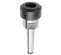 Respicefinem ER25 MT2 M10 Taper Collet Chuck Holder Face Milling Arbor Adapter 1-16mm Clamping Range for CNC Milling Machines Carbon Steel Construction