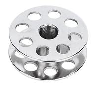 Respicefinem Extra Large 8 Holes Iron Bobbin Thread for Electric Industrial Sewing Machine Accessories Practical Proof and Suitable for Most Industrial Sewing Machines