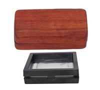 Respicefinem Fidget Slider Red Sandalwood Stress Relief Engraved Fingertip Fidget Slider Toy for Office Ideal for Youth Aged 15 35 to Relieve Stress at Work Home or During Travel C (Limited Forward