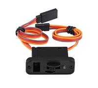 Respicefinem Heavy Duty LED RC Switch JR RC On Off Connectors Accessory For Receiver Made Of High Grade Material With 60 Cores 0.08mm Diameter Cable Large Passing Current