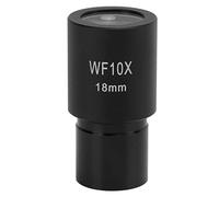 Respicefinem High Definition Biological Microscope Eyepiece With Wide Angle High Light Transmittance Metal Materials For Magnified Observation Of Objects Standard Interface (WF10X)