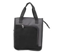 Respicefinem Insulated Refrigerated Reusable Grocery Bag Leakproof Closing Ideal for Work Travel Hiking Food Made from Oxford Cloth Size 22 X 12 X 26cm Weight 140g (Black)