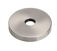 Respicefinem Large Shower Arm Flange 304 Stainless Steel Escutcheon Plate for G1 2in Pipe Modern Bathroom Wall Gap Cover Replacement (Brushed)