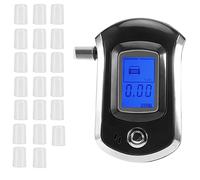 Respicefinem LCD Digital Breath Tester Mini Portable Blowing Type Professional Breathalyzer With Advanced Sensor For Accurate BAC Measurement