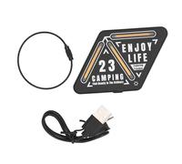 Respicefinem Led Running Light Dimmable 2600K Warm White Hanging Night Running Warning Safety Light For Jogging Cycling Walking Dog Hiking