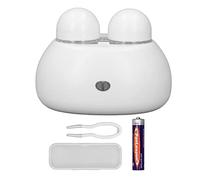 Respicefinem Lens Cleaner Machine Automatic Portable Ultrasonic Lens Cleaning Tool for Home (White)