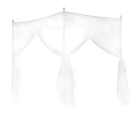 Respicefinem Luxury Princess Three Side Openings Bed Curtain Canopy Netting Net Bedding With Elegant Lace Design For Bedroom Decor (150 * 200 * 200)