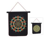 Respicefinem Magnetic Reversible Dartboard Magnet Darts Target Toy Is Ideal For Kids And Family Leisure Sports Made Of Cloth Magnetic Metal And Plastic Weighing Approximately 370g
