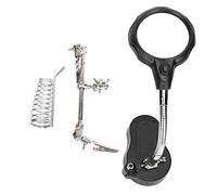 Respicefinem Multifunctional Magnifier Soldering Station with LED Magnifying Glass Ideal for Repairing Electrical Appliances Carving and Handmade Objects Featuring 12 Times and 3