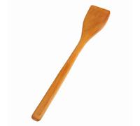 Respicefinem No Stick Wooden Spatula Turner Durable Non Cooking Utensil Suitable for Various Culinary Purposes Such As Cooking Baking Frying and Making Cakes 14g (Light)
