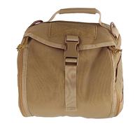 Respicefinem Outdoor Helmet Bag Made of 1000D Nylon Ideal for Motorcycle Bike Riders Suitable for Camping Hiking Fishing and Other Ou (Khaki)