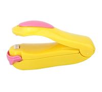 Respicefinem Portable Mini Electric Heat Sealing Machine Purple Handheld Impulse Sealer for Kitchen Food Storage Airtight Bag Sealing (Yellow)
