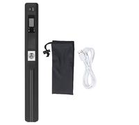 Respicefinem Portable Scanner Handheld Business Scanning Equipment Fast Scanning High Resolution Storage Capacity Suitable For Banking Insurance Business Real Estate Agent Home Off (Black)