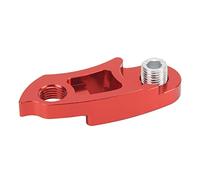 Respicefinem Premium Aluminum Alloy Bicycle Rear Derailleur Hanger Extension For Smoother Gear Shifts And Enhanced Climbing Performance A Must Have Accessory For Cyclists (Red)
