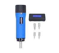 Respicefinem Preset Torsion Screwdriver Economical Torsion Wrench Ideal Hand Tools for Measure Industry Hardware Offering Ergonomic Design Wide Adaptation Adjustable Torsion (SSQ-6(0.6NM))