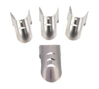 Respicefinem Professional Stainless Steel Safe Slicing Finger Guard Cooking Tool Finger Protector Maximizes Kitchen Efficiency Minimizes Risk Suitable for Kitchens Dining Rooms Bar