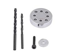 Respicefinem Propeller Drill Guide Drill Jig For RC Model Airplane Professional Propeller Drill Tool Compatible With DLE30/DLE55/EME55/DA50/DLA32 Engine Heavy Duty RC Accessory